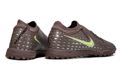 Men's Nike Phantom GX 2 Elite TF Football Shoes - Brown/Olive Green/Gray
