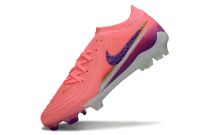 Men's Nike Phantom GX 2 Elite FG Football Boots - Pink/Vibrant Pink/Deep Violet