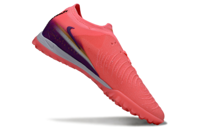 Men's Nike Phantom GX 2 Elite TF Football Shoes - Pink/Vivid Coral/Deep Purple