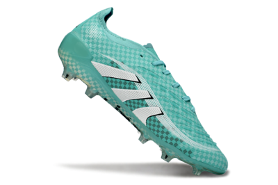 Unisex Adidas Predator 25 Elite FG Football Boots - Aqua/Mint Green/White