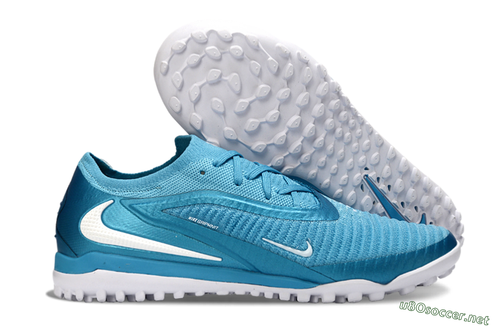 Men's Nike Phantom 6 Low Elite TF Football Shoes - Blue/Sky Blue/Ocean Blue 2