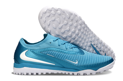Men's Nike Phantom 6 Low Elite TF Football Shoes - Blue/Sky Blue/Ocean Blue