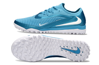 Men's Nike Phantom 6 Low Elite TF Football Shoes - Blue/Sky Blue/Ocean Blue