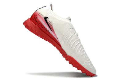 Men's Nike Phantom GX 2 Elite TF Football Shoes - White/Crimson Red/Black