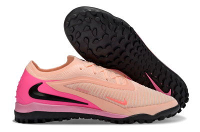 Men's Nike Phantom 6 Low Elite TF Football Shoes - Pink/Coral Blush/Hot Pink