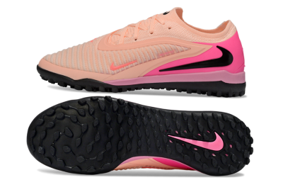 Men's Nike Phantom 6 Low Elite TF Football Shoes - Pink/Coral Blush/Hot Pink