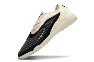 Men's Nike Phantom 6 Low Elite TF Football Shoes - Black/Electric Green/Neutral Beige