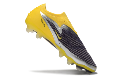 Men's Nike Phantom 6 Low Elite FG Football Boots - Yellow/Electric Yellow/Dark Gray
