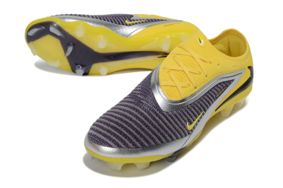Men's Nike Phantom 6 Low Elite FG Football Boots - Yellow/Electric Yellow/Dark Gray