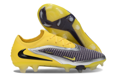 Men's Nike Phantom 6 Low Elite FG Football Boots - Yellow/Electric Yellow/Dark Gray