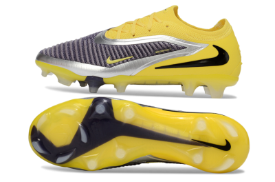 Men's Nike Phantom 6 Low Elite FG Football Boots - Yellow/Electric Yellow/Dark Gray