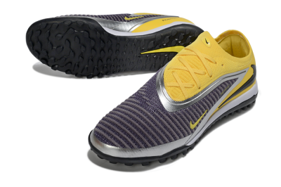 Men's Nike Phantom 6 Low Elite TF Football Shoes - Yellow/Sunshine Yellow/Graphite Gray