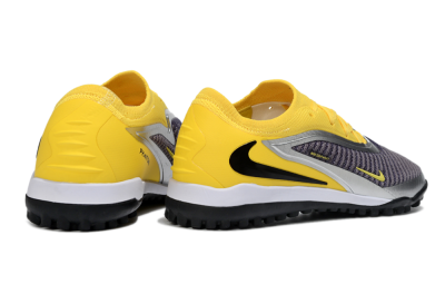 Men's Nike Phantom 6 Low Elite TF Football Shoes - Yellow/Sunshine Yellow/Graphite Gray