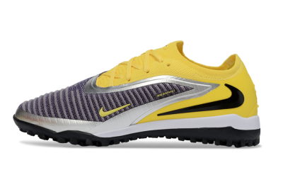 Men's Nike Phantom 6 Low Elite TF Football Shoes - Yellow/Sunshine Yellow/Graphite Gray
