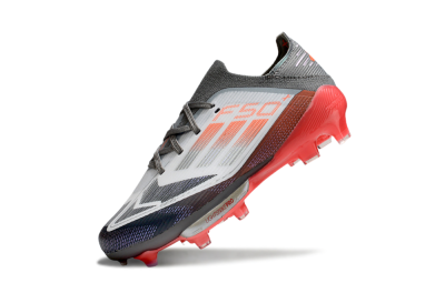 Kids Adidas F50 Elite Lightstrike Pro FG Football Boots - Gray/Electric Pink/Deep Purple