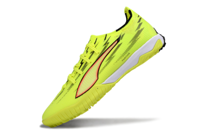 Men's Puma Ultra Ultimate TF Football Shoes - Yellow/Electric Yellow/Crimson Blaze