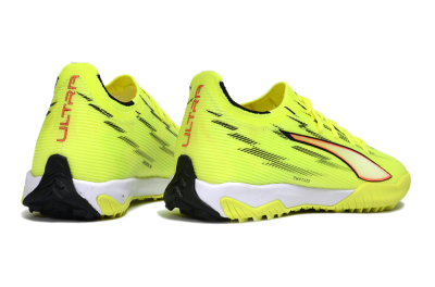 Men's Puma Ultra Ultimate TF Football Shoes - Yellow/Electric Yellow/Crimson Blaze