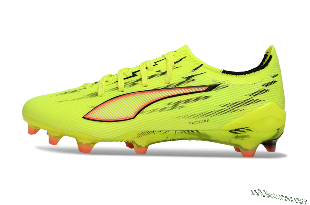 Men's Puma Ultra Ultimate FG Football Boots - Yellow/Bright Lime/Neon Pink 0