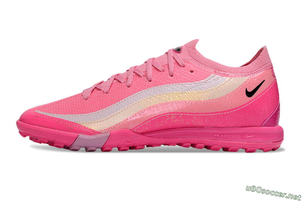 Unisex Nike Air Zoom Mercurial Vapor 16 Elite TF Football Shoes - Pink/Vibrant Pink/Soft Coral 0