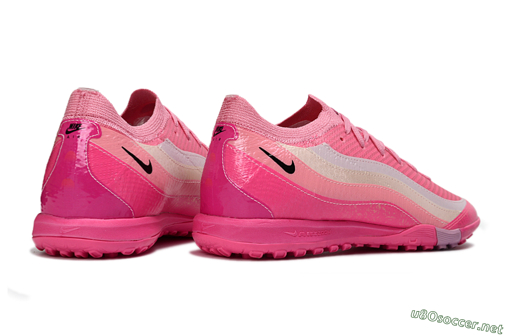 Unisex Nike Air Zoom Mercurial Vapor 16 Elite TF Football Shoes - Pink/Vibrant Pink/Soft Coral 6