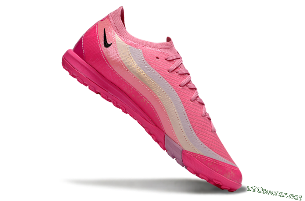 Unisex Nike Air Zoom Mercurial Vapor 16 Elite TF Football Shoes - Pink/Vibrant Pink/Soft Coral 4
