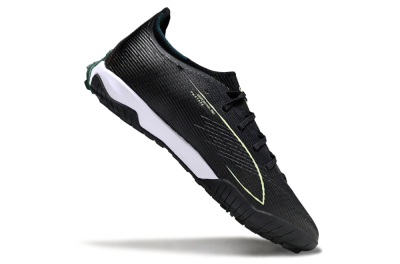 Men's Puma Ultra Ultimate TF Football Shoes - Black/Emerald Glint/White Shine