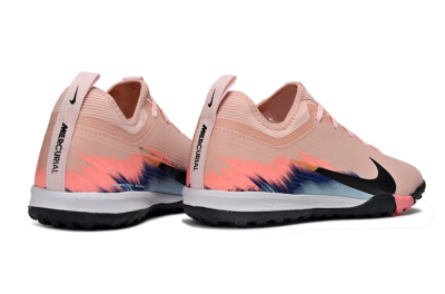 Unisex Nike Air Zoom Mercurial Vapor 16 Pro TF Football Shoes - Pink/Soft Coral/Black