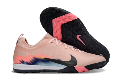 Unisex Nike Air Zoom Mercurial Vapor 16 Pro TF Football Shoes - Pink/Soft Coral/Black