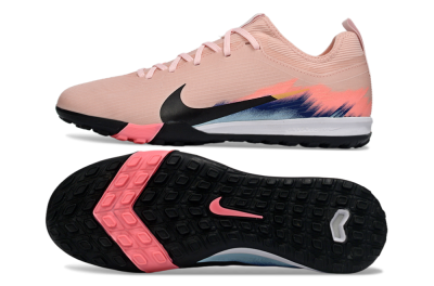 Unisex Nike Air Zoom Mercurial Vapor 16 Pro TF Football Shoes - Pink/Soft Coral/Black