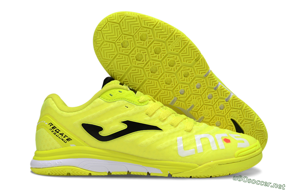 Men's Joma Top Flex IC Football Shoes - Yellow/Neon Yellow/Black 2