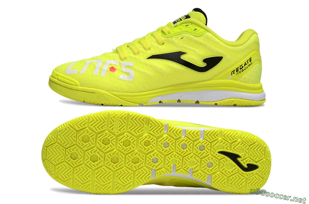 Men's Joma Top Flex IC Football Shoes - Yellow/Neon Yellow/Black 1