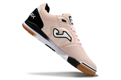Men's Joma Top Flex IC Football Shoes - Pink/Peach Mist/Classic Black