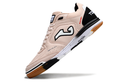 Men's Joma Top Flex IC Football Shoes - Pink/Peach Mist/Classic Black