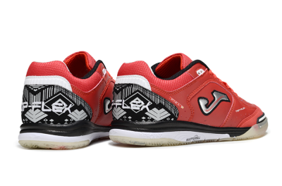 Men's Joma Top Flex IC Football Shoes - Red/Crimson Blaze/Black Knight