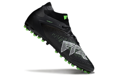 Men's Puma Future 8 Ultimate MG Football Boots - Black/Neon Green/Electric Green