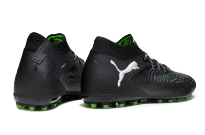 Men's Puma Future 8 Ultimate MG Football Boots - Black/Neon Green/Electric Green