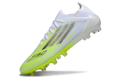 Men's Adidas F50 Pro FG Football Boots - Yellow/Lime Green/White