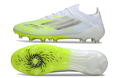 Men's Adidas F50 Pro FG Football Boots - Yellow/Lime Green/White