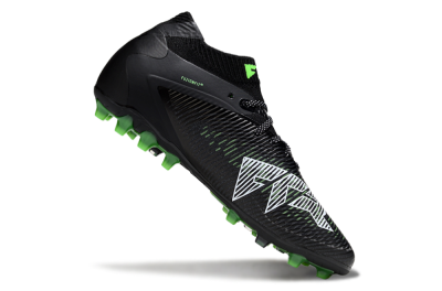 Men's Puma Future 8 Ultimate MG Football Boots - Black/Neon Green/Anthracite