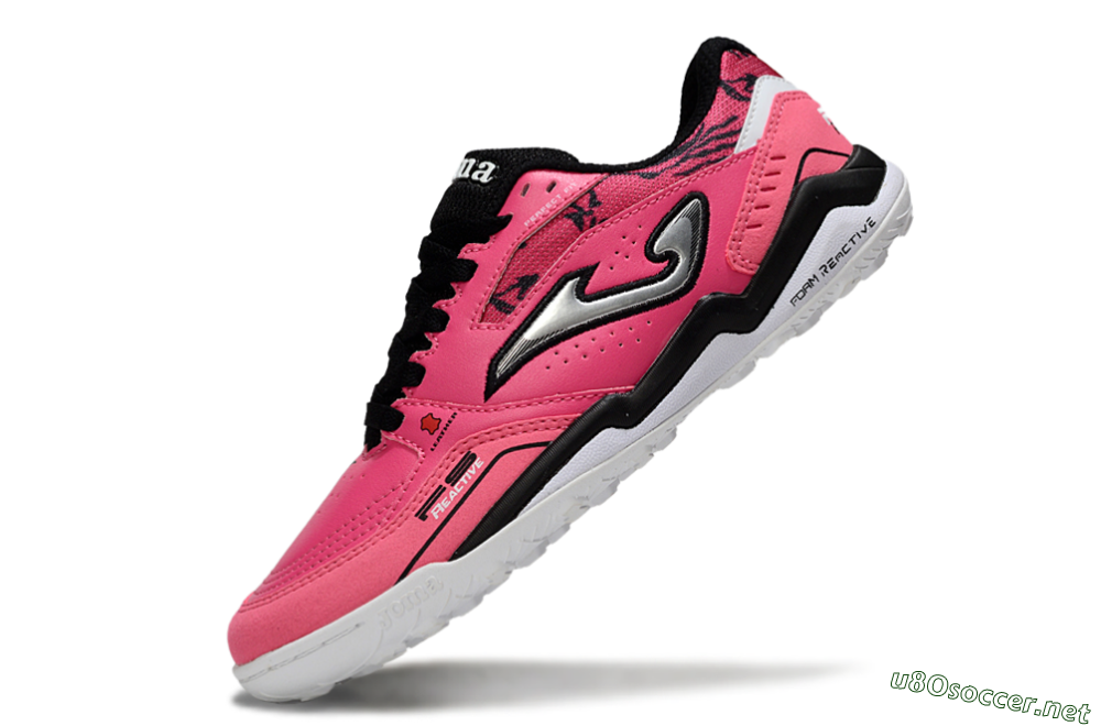 Men's Joma Top Flex TF Football Shoes - Pink/Hot Pink/Black 5