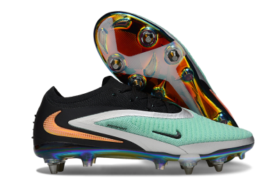 Unisex Nike Phantom 6 Low Elite SG Football Boots - Green/Mint Green/Shimmering Black