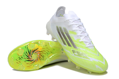 Men's Adidas F50 Pro FG Football Boots - Yellow/Bright Lime/White