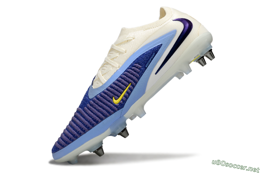 Unisex Nike Phantom 6 Low Elite SG Football Boots - Blue/Light Blue/White 5