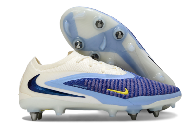 Unisex Nike Phantom 6 Low Elite SG Football Boots - Blue/Light Blue/White