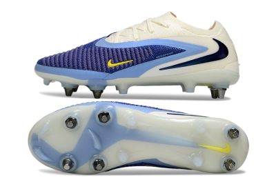 Unisex Nike Phantom 6 Low Elite SG Football Boots - Blue/Light Blue/White