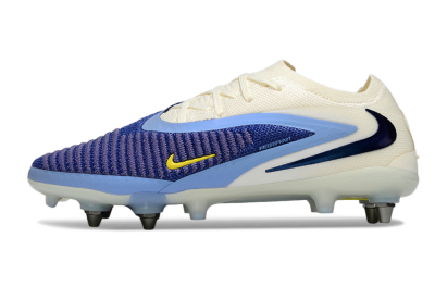 Unisex Nike Phantom 6 Low Elite SG Football Boots - Blue/Light Blue/White
