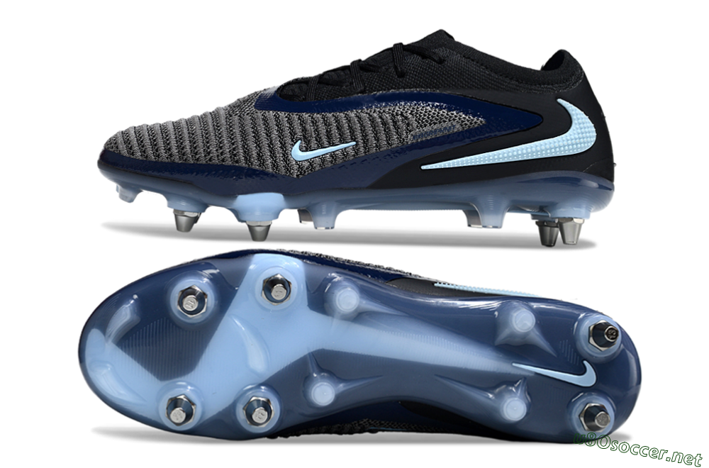 Unisex Nike Phantom 6 Low Elite SG Football Boots - Blue/Navy Blue/Icy Blue 1