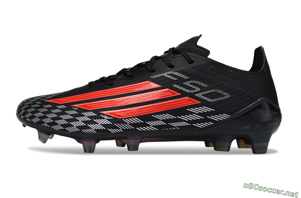 Men's Adidas F50 Pro FG Football Boots - Black/Bright Red/White 0