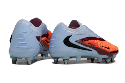 Unisex Nike Phantom 6 Low Elite SG Football Boots - Orange/Crimson Red/Sky Blue