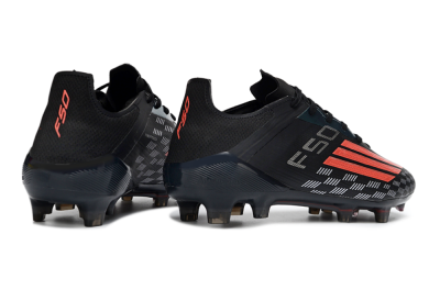 Men's Adidas F50 Pro FG Football Boots - Black/Electric Red/Neon Green